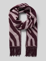 Schal mit Fransenmodell von PIECES Bordeaux - 16