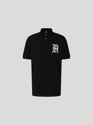 Poloshirt mit Label-Patch von R13 Grau / Schwarz - 48