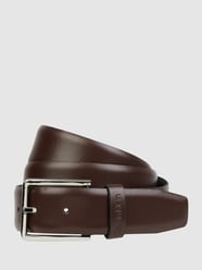 Ledergürtel mit Dornschließe aus Metall von CK Calvin Klein Braun - 12