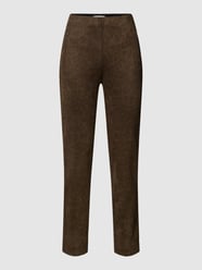 Hose mit Animal-Print von Christian Berg Woman Grün - 47