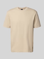 T-shirt met labeldetail, model 'Achilleas' van JOOP! Collection Beige - 7