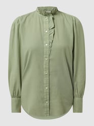 Bluse mit Puffärmeln  von Marc O'Polo Mint - 37
