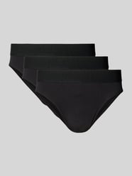 Slip mit Label-Bund im 3er-Pack von MCNEAL Schwarz - 6