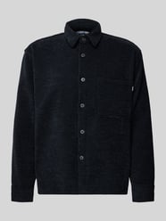 Regular fit vrijetijdsoverhemd met structuurmotief van REVIEW - 1