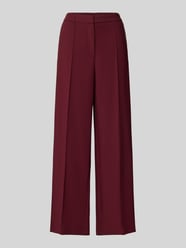 Regular Fit Hose mit Bundfalten von s.Oliver BLACK LABEL Bordeaux - 9