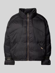 Steppjacke mit Label-Details von LIU JO SPORT Schwarz - 3