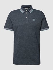 Poloshirt mit Label-Stitching von Tom Tailor - 38