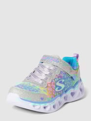 Sneaker mit Label-Details Modell 'HEART LIGHTS' von SKECHERS Türkis - 23