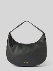 Hobo Bag aus Leder-Mix Modell 'Lifetime Sister' von Hey Marly Schwarz - 8