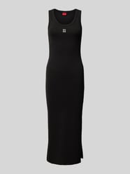 Midikleid mit Label-Stitching Modell 'Nalimera' von HUGO - 14