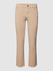 Hose mit 5-Pocket-Design Modell 'CLAIRE' von SEDUCTIVE Beige - 12