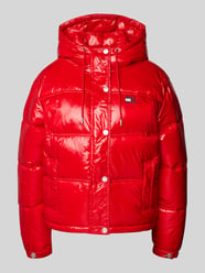 Steppjacke mit Label-Stitching von Tommy Jeans Rot - 23