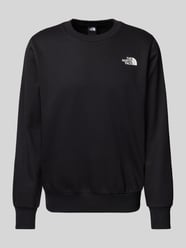 Sweatshirt mit Label-Print von The North Face Schwarz - 32