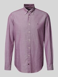 Zakelijk overhemd met button-downkraag, model 'Henry' van Tommy Hilfiger Rood - 25