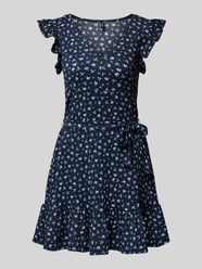Tailliertes Minikleid mit Bindegürtel Modell 'HILLARY' von Only - 4