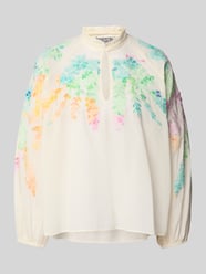 Regular fit blouse met druppelvormige hals, model 'Hitrus' van Essentiel Antwerp - 1