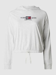 PLUS SIZE Hoodie aus Bio-Baumwolle  von Tommy Jeans Curve Grau / Schwarz - 44