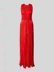 Abendkleid mit V-Ausschnitt Modell 'VAFARRA' von Lauren Ralph Lauren Orange - 13