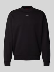 Sweatshirt mit Label-Schriftzug Modell 'Dapocrew' von HUGO Schwarz - 38