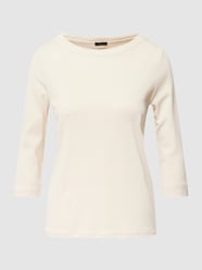 T-Shirt mit Label-Detail von Marc Cain Beige - 3