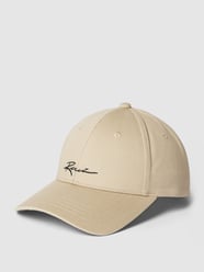 Basecap mit Label-Details von REVIEW Beige - 26