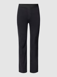 PLUS SIZE Jeans mit elastischem Logo-Bund von Tommy Hilfiger Curve Schwarz - 12