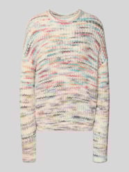 Oversized pullover in gebreide look met wol en alpaca van Jake*s Casual - 31