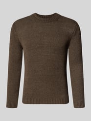 Sweter z dzianiny o kroju regular fit z mieszanki bawełny od Marc O'Polo - 38