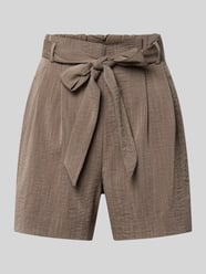 Bermudy o kroju regular fit z mieszanki wiskozy model 'MARSA' od ONLY - 1