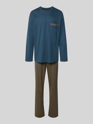 Regular Fit Pyjama-Set aus reiner Baumwolle von SCHIESSER - 44