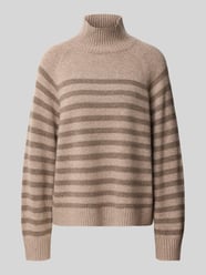 relaxed fit col van wolmix met kasjmieraandeel van Tommy Hilfiger Beige - 30