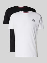 T-Shirt mit Label-Print von Alpha Industries - 19