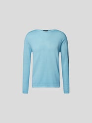 Longsleeve mit Rundhalsausschnitt von Roberto Collina Türkis - 3