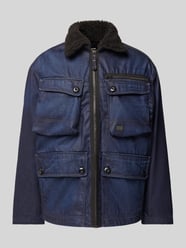 Sherpa Jacket in Denim-Optik Modell 'Utility' von G-Star Raw Blau - 11