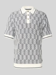 Regular Fit Poloshirt mit Label-Detail Modell 'CODY' von Jack & Jones Premium Beige - 46