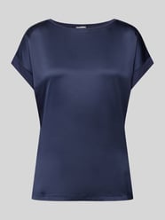 T-Shirt aus Satin von Christian Berg Woman Blau - 8