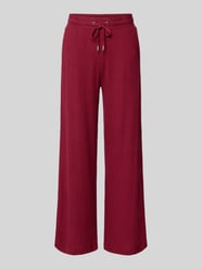 Sweatpants met elastische band, model 'Biara' van Soyaconcept Bordeaux - 28