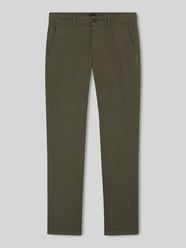 Chinosy o kroju slim fit z mieszanki bawełny model 'CHINO SLIM' od BOSS Orange - 45