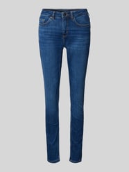 Skinny Fit Jeans im 5-Pocket-Design Modell 'Elma' von OPUS Blau - 42