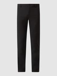 Slim Fit Hose in unifarbenem Design Modell 'Philip' von Casual Friday Schwarz - 33