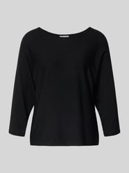 Sweter o luźnym kroju z mieszanki wiskozy w dzianinowym stylu od COMMA - 4