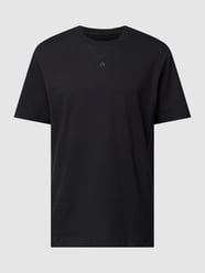 T-Shirt mit Logo-Stitching von ADIDAS SPORTSWEAR Grau / Schwarz - 4