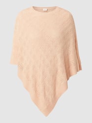 Strickponcho aus Viskosemischung  von s.Oliver RED LABEL Rosa - 48