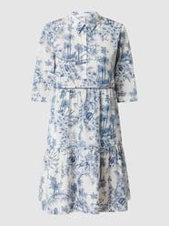 Blusenkleid aus Baumwolle Modell 'Cidocky' von Cinque Weiß - 45