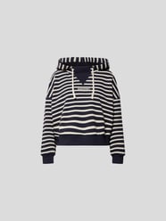 Hoodie mit Streifenmuster von RED Valentino Blau / Türkis - 31