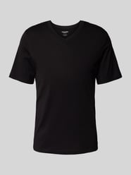 T-Shirt mit V-Ausschnitt Modell 'ORGANIC BASIC' von Jack & Jones Schwarz - 15