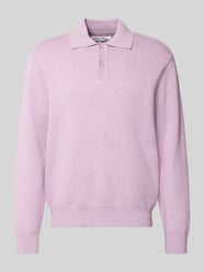 Regular fit poloshirt van katoenmix model 'Sanino' van Samsøe Samsøe - 17