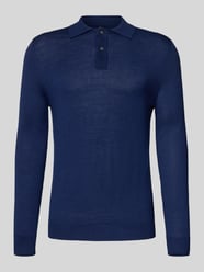 Slim Fit Strickpullover aus Woll-Mix von Christian Berg Men - 42