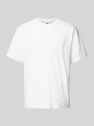 T-Shirt mit Logo-Stitching von adidas Originals Weiß - 45