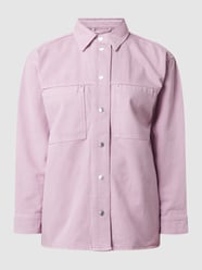 Overhemdjack van denim  van Tom Tailor Denim Paars - 10